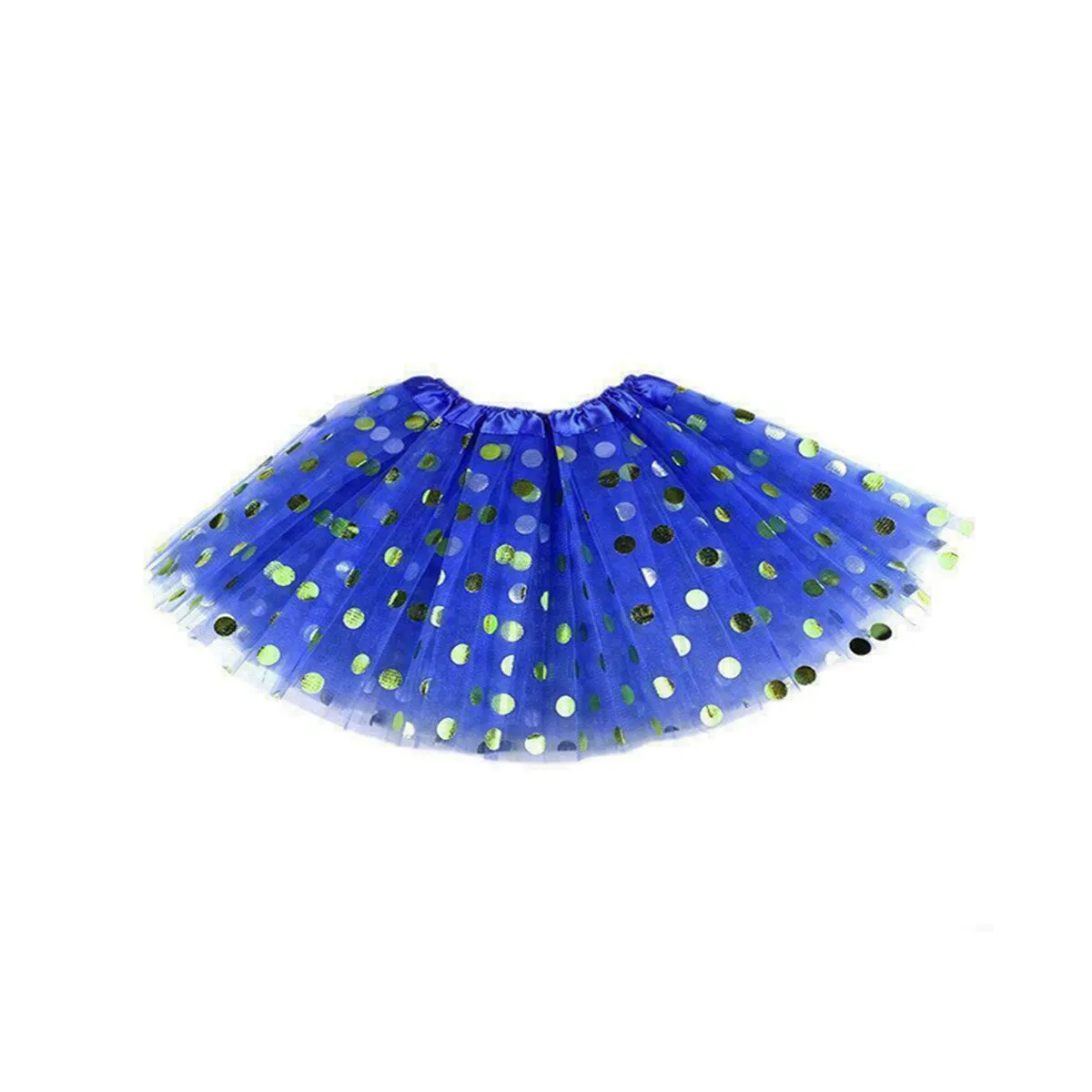 3 Layer Polka Dot  Kids Children Tutu Skirts