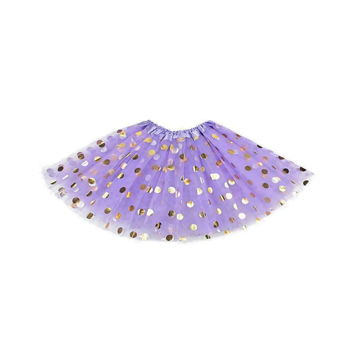 3 Layer Polka Dot  Kids Children Tutu Skirts