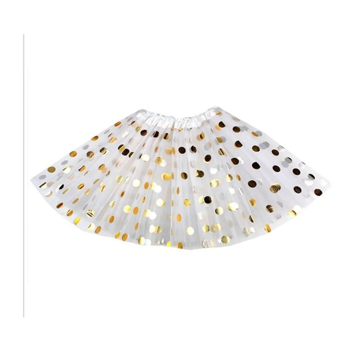 3 Layer Polka Dot  Kids Children Tutu Skirts