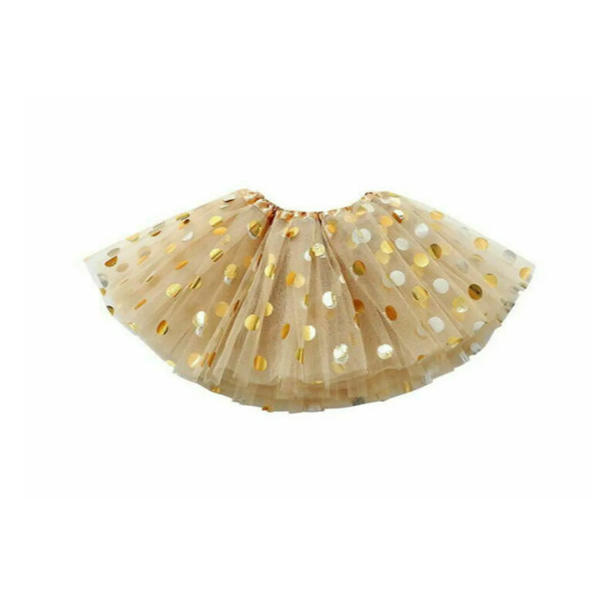 3 Layer Polka Dot  Kids Children Tutu Skirts