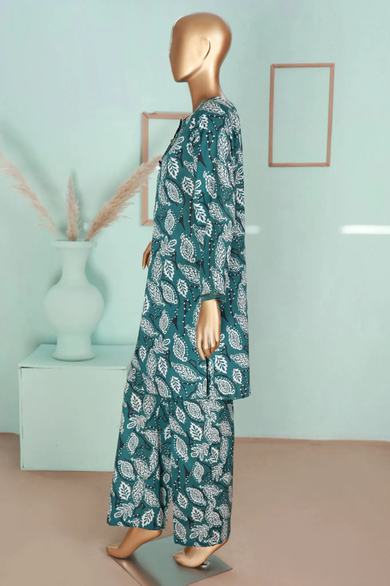 Afsane Eid Drop By HZ Stitched 2 Piece Printed Co Ords Collection'2024-PCL-403