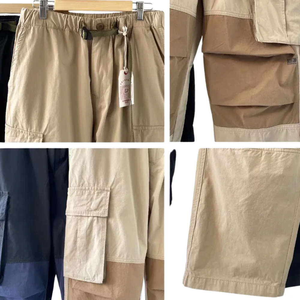 American High Street Color Block Cargo Pants