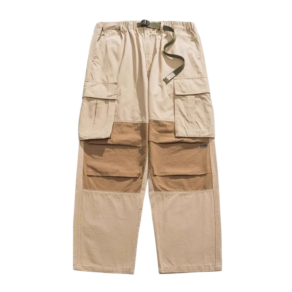 American High Street Color Block Cargo Pants