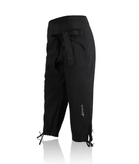 ATHLETE Women's Tie-Front Relaxed Slouchy Crop Pants, Style PS10