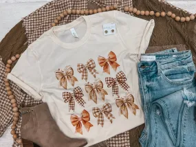 Autumn Charm Bow Tee