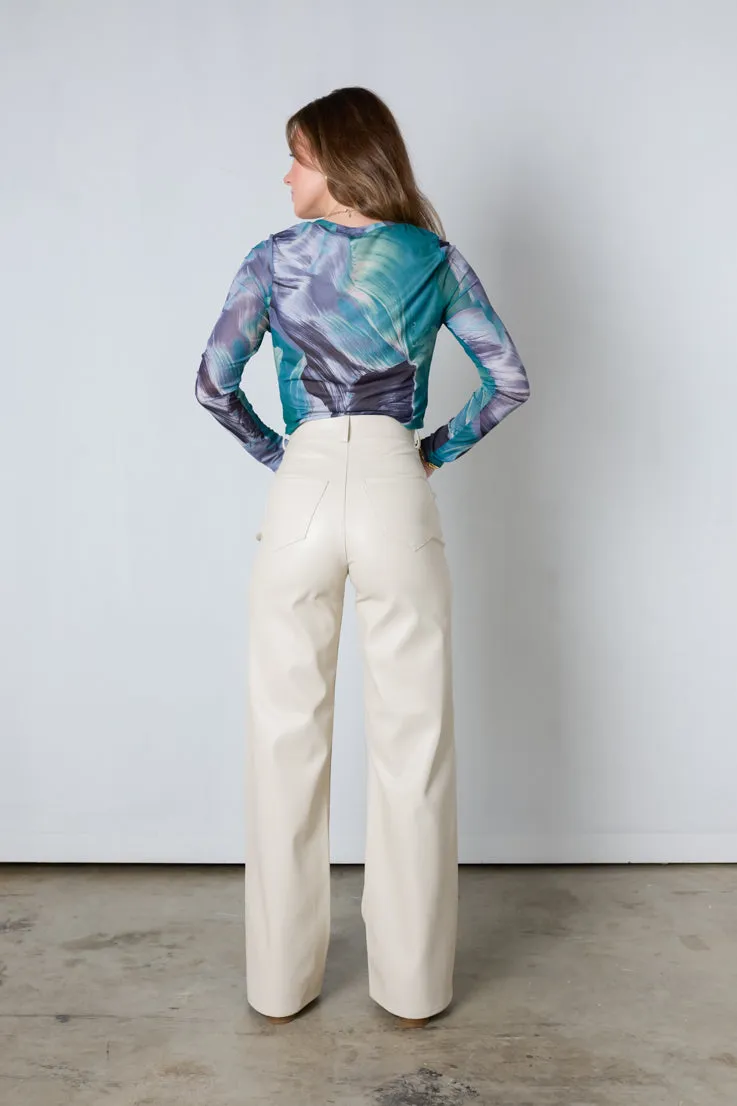 Brush Strokes Top