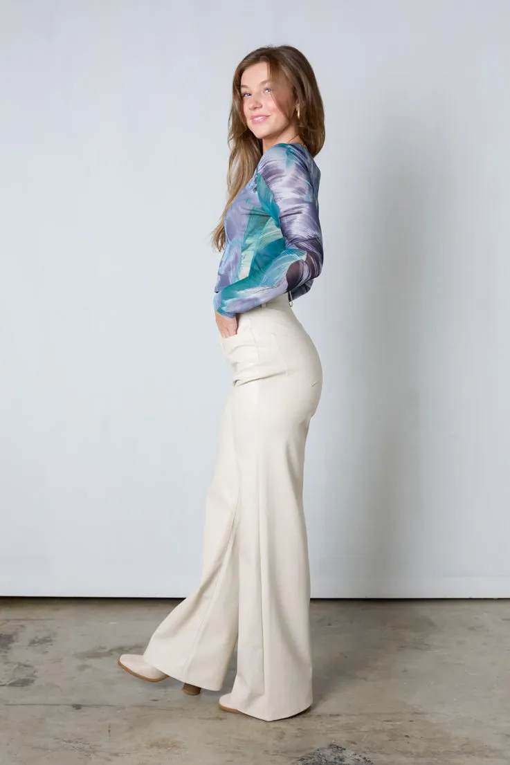 Brush Strokes Top