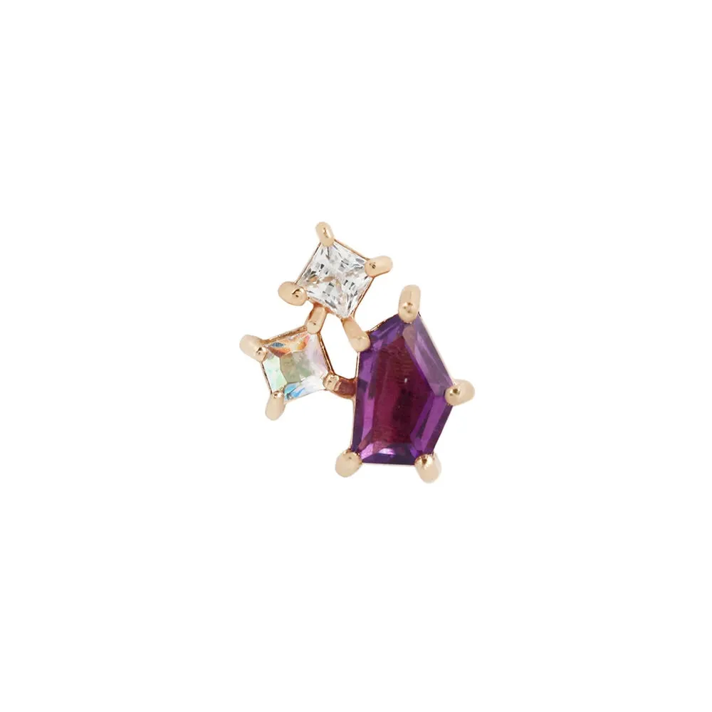 Buddha Jewelry Lyra Amethyst   Mercury Mist Topaz   CZ