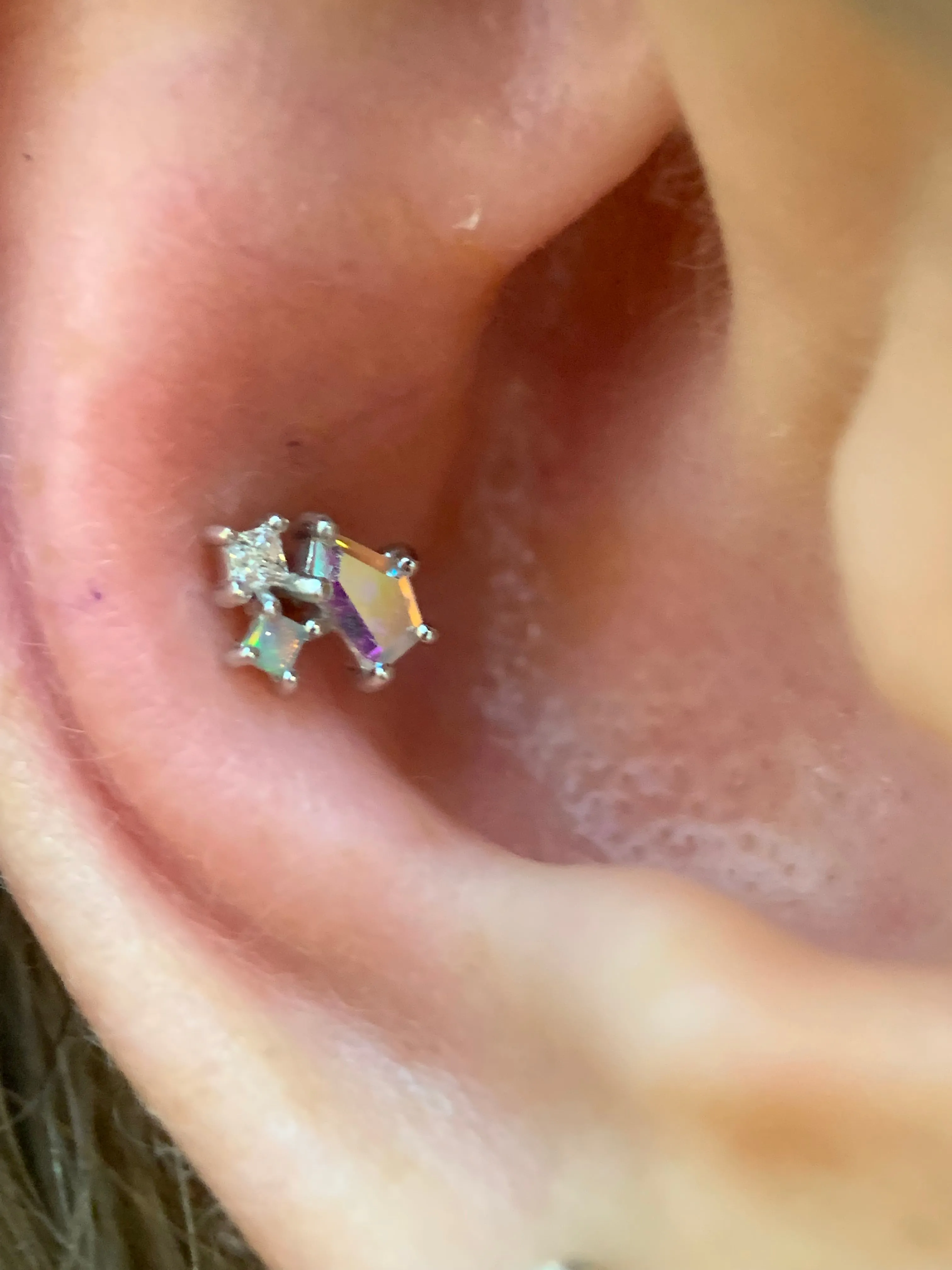 Buddha Jewelry Lyra Amethyst   Mercury Mist Topaz   CZ