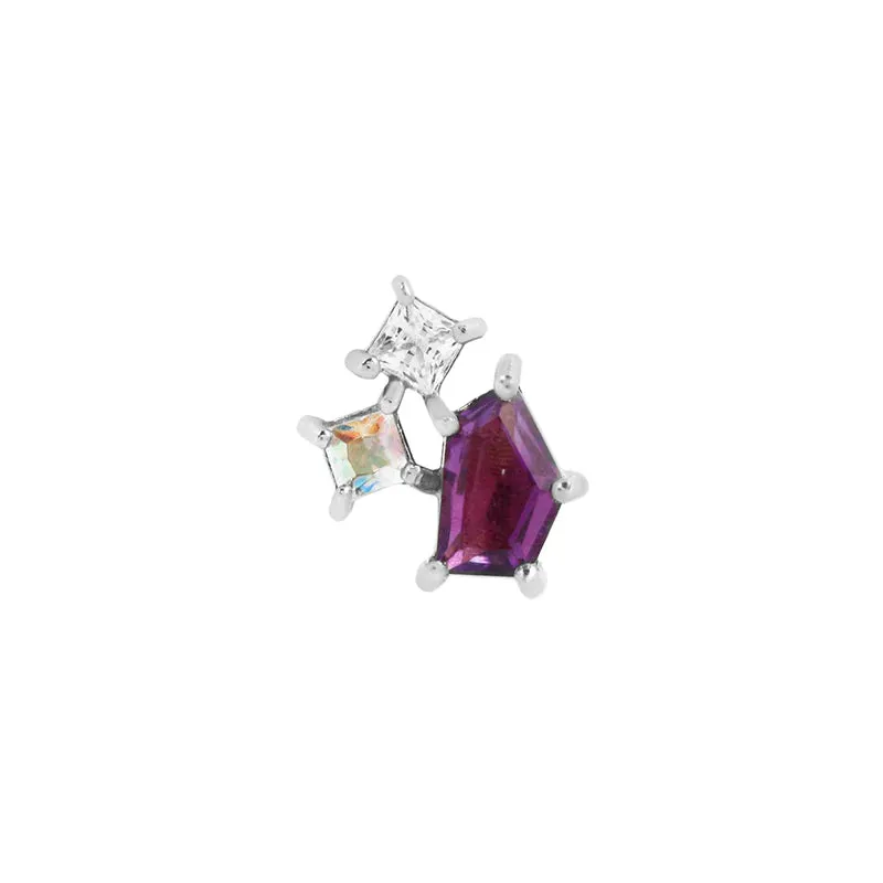 Buddha Jewelry Lyra Amethyst   Mercury Mist Topaz   CZ