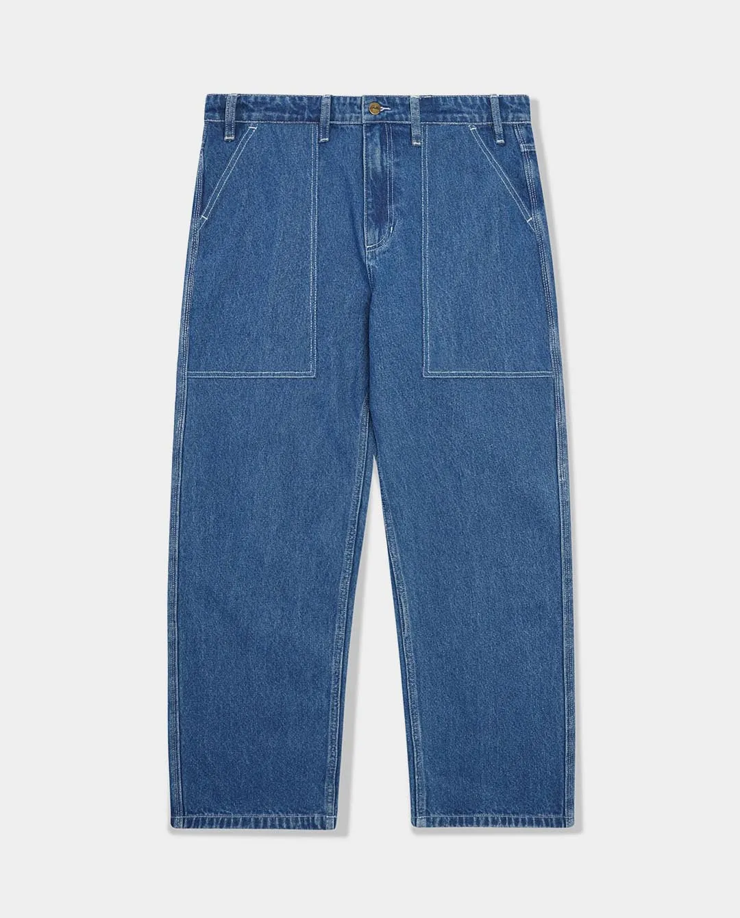 Butter Goods - Breakdown Relaxed Denim Jeans - Solid Blue