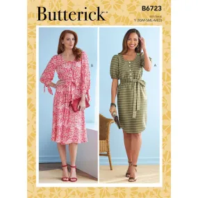 Butterick Pattern B6723 Misses' Dresses