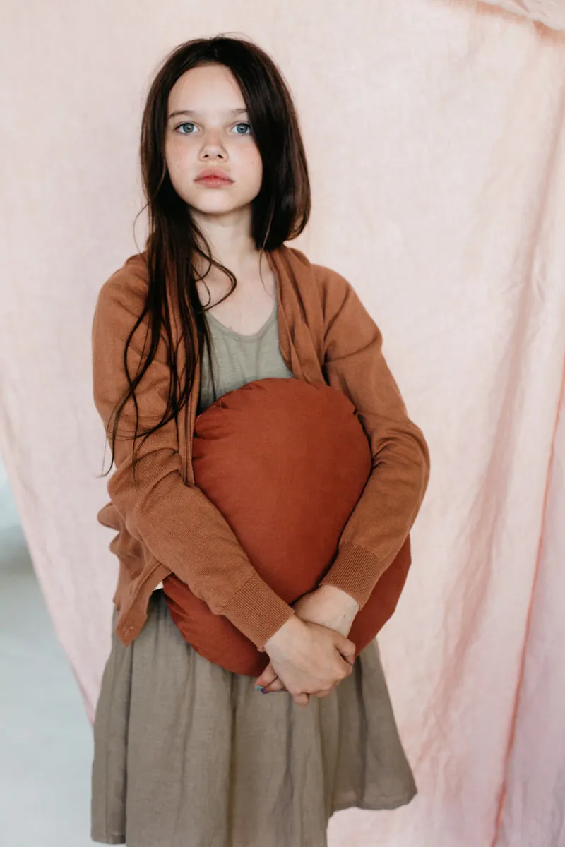 Cardigan Cashmere Mid Brown