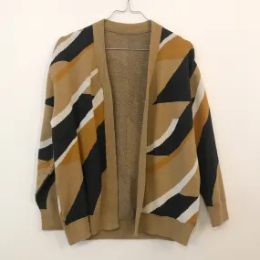 Cardigan Oversized Raw Umber - Sample