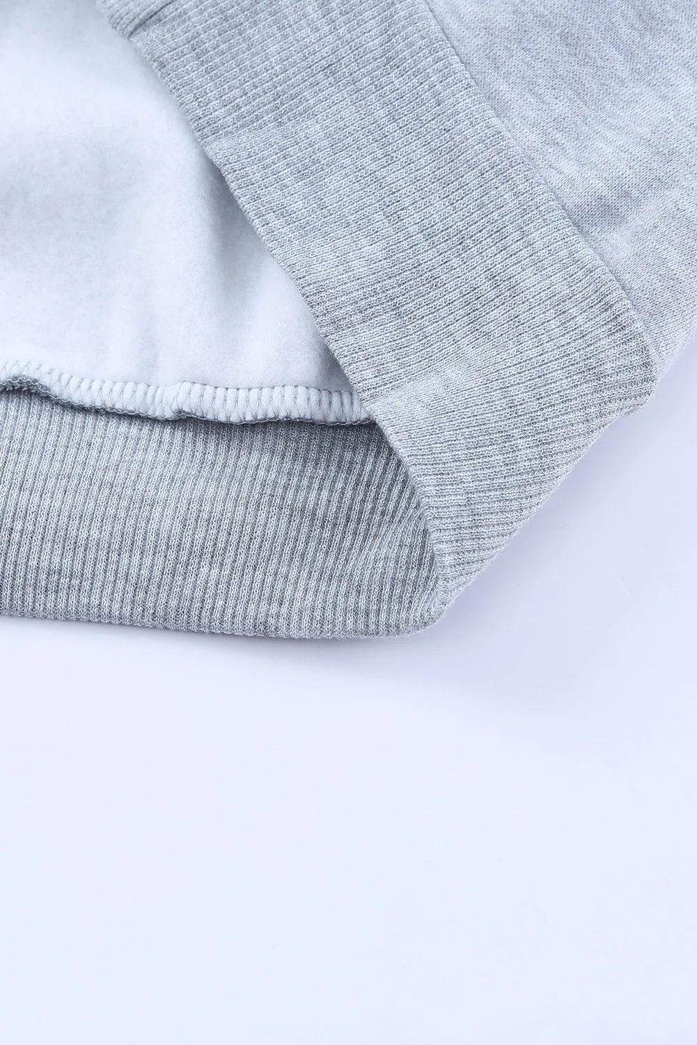 Colorblock Cowl Neck Pullover Hoodie