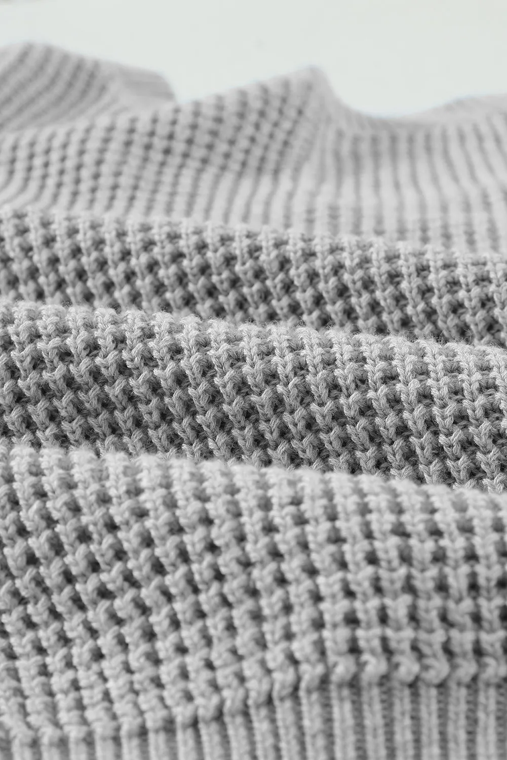 Cross Back Hollow-Out Sweater