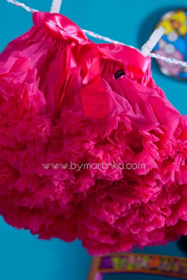 DOLLY by Le Petit Tom ® VINTAGE BARBIE pettiskirt barbiepink