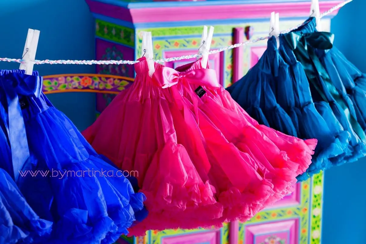 DOLLY by Le Petit Tom ® VINTAGE BARBIE pettiskirt barbiepink