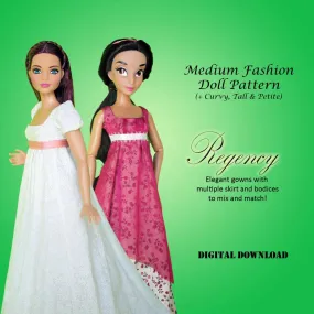 Empire Waisted Regency Dresses