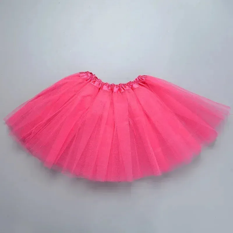 Fashion Girls Skirts Summer Style Three Layers Children Skirts Girls