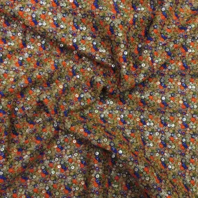 Glitter Sequins Embroidery On Net Fabric