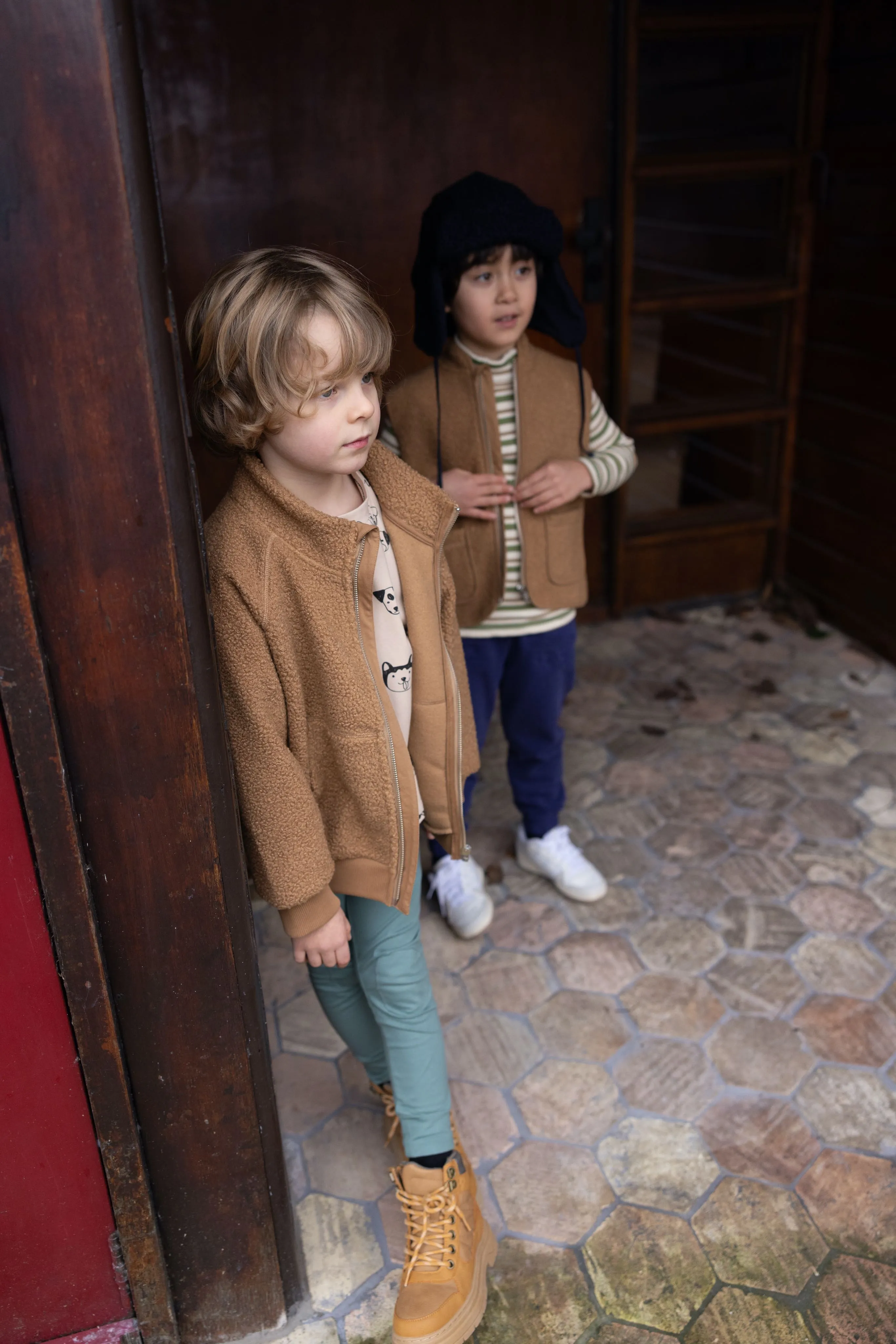 Jacket Fur Khaki