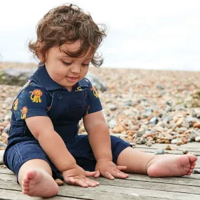 Jojo Maman Bebe Lion Print Poloshirt Baby Bodysuit