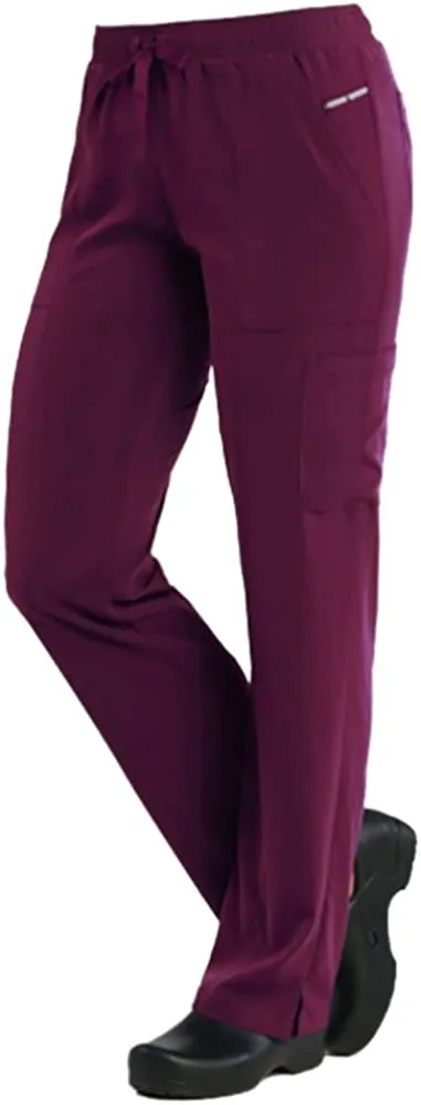 Maevn Womens Pure Soft Relaxed-Fit Cargo Pant Style 7901 - Petite 28" Fit <br> Sizes XS - 3XL