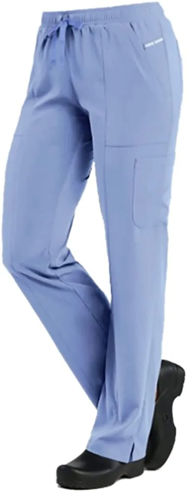 Maevn Womens Pure Soft Relaxed-Fit Cargo Pant Style 7901 - Petite 28" Fit <br> Sizes XS - 3XL