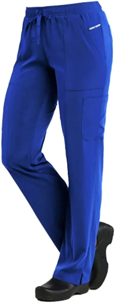 Maevn Womens Pure Soft Relaxed-Fit Cargo Pant Style 7901 - Petite 28" Fit <br> Sizes XS - 3XL