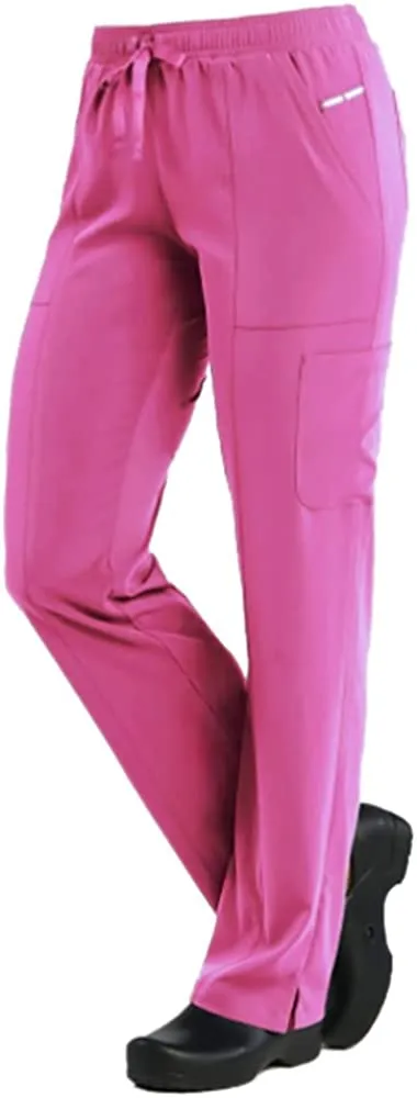 Maevn Womens Pure Soft Relaxed-Fit Cargo Pant Style 7901 - Petite 28" Fit <br> Sizes XS - 3XL