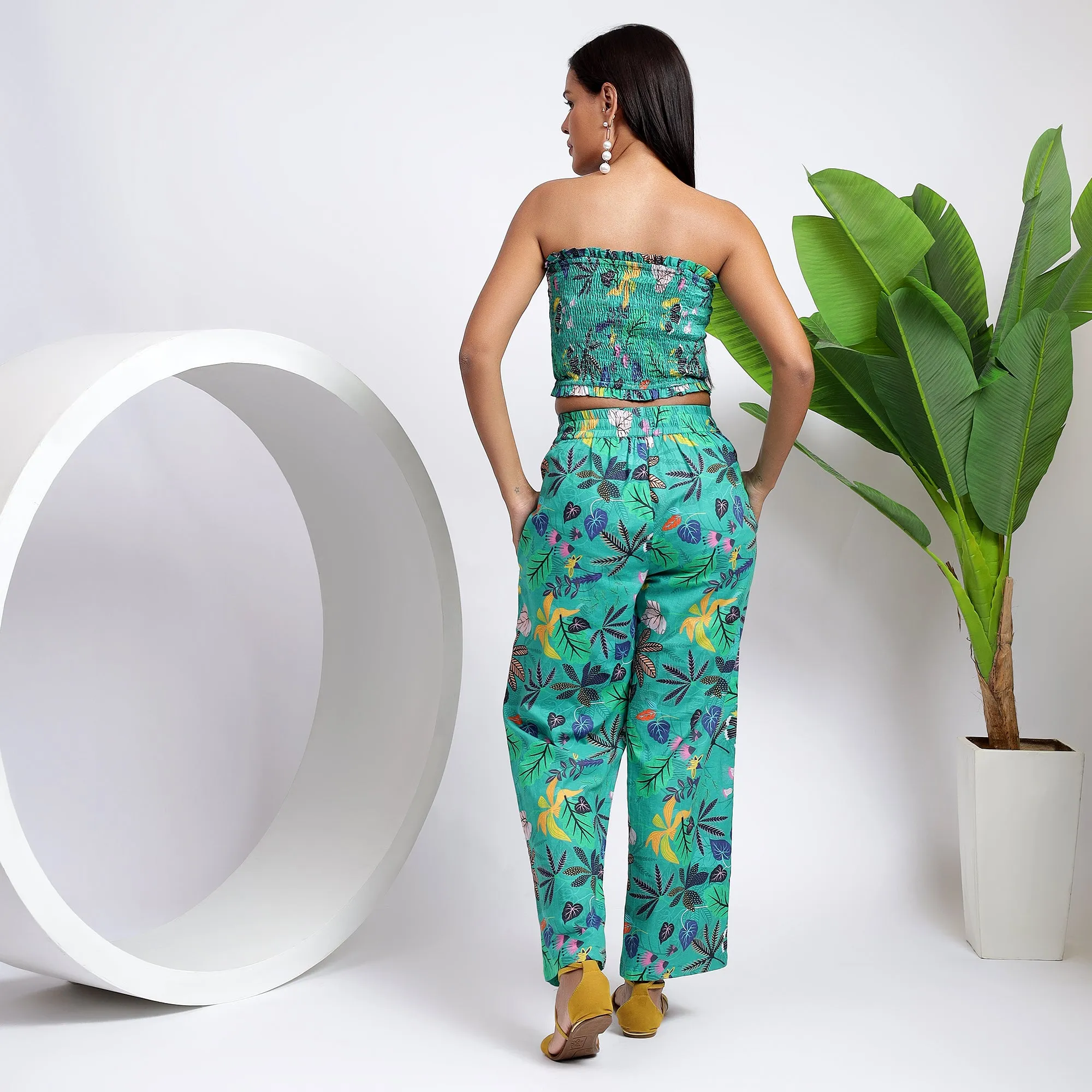 Matching Two Piece Sets for Women | Cotton Crop Tops