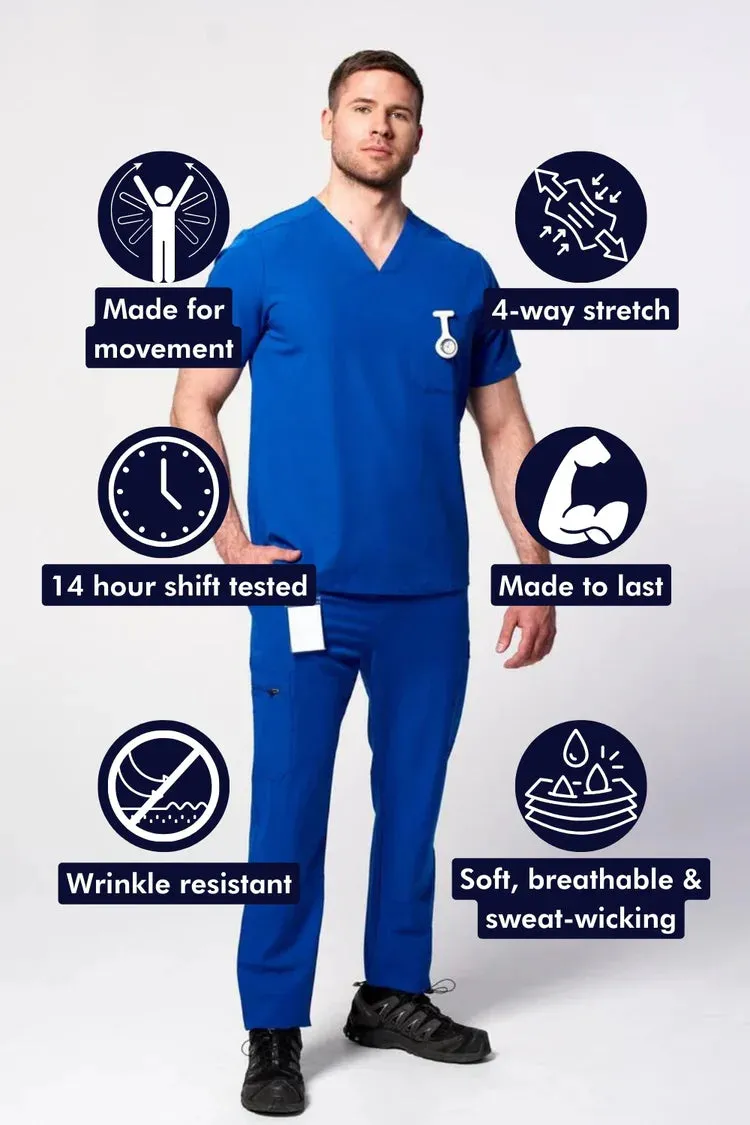 Men's 3-Pocket Scrub Top - XXL