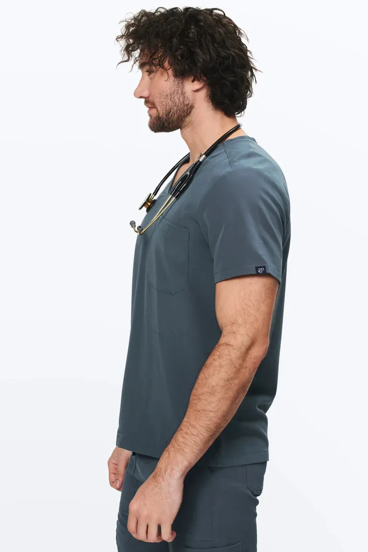 Men's 3-Pocket Scrub Top - XXL