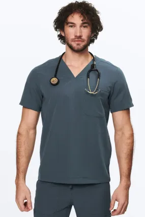 Men's 3-Pocket Scrub Top - XXL
