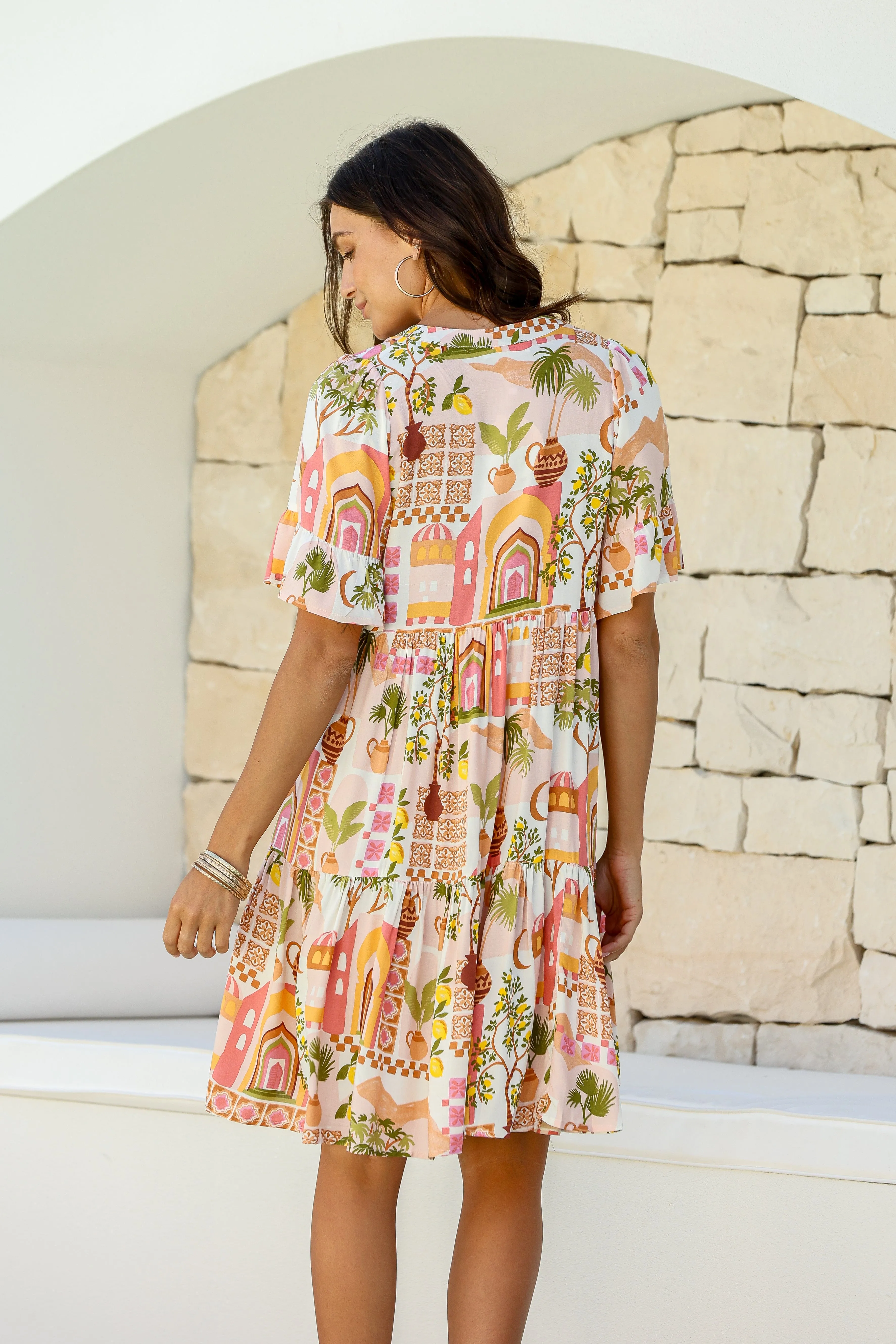 Mirabelle Mini Dress - Moroccan Door