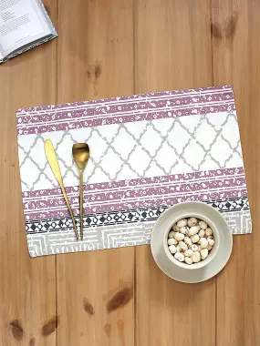 Nikrinta - Set Of 2 Placemats (Purple)