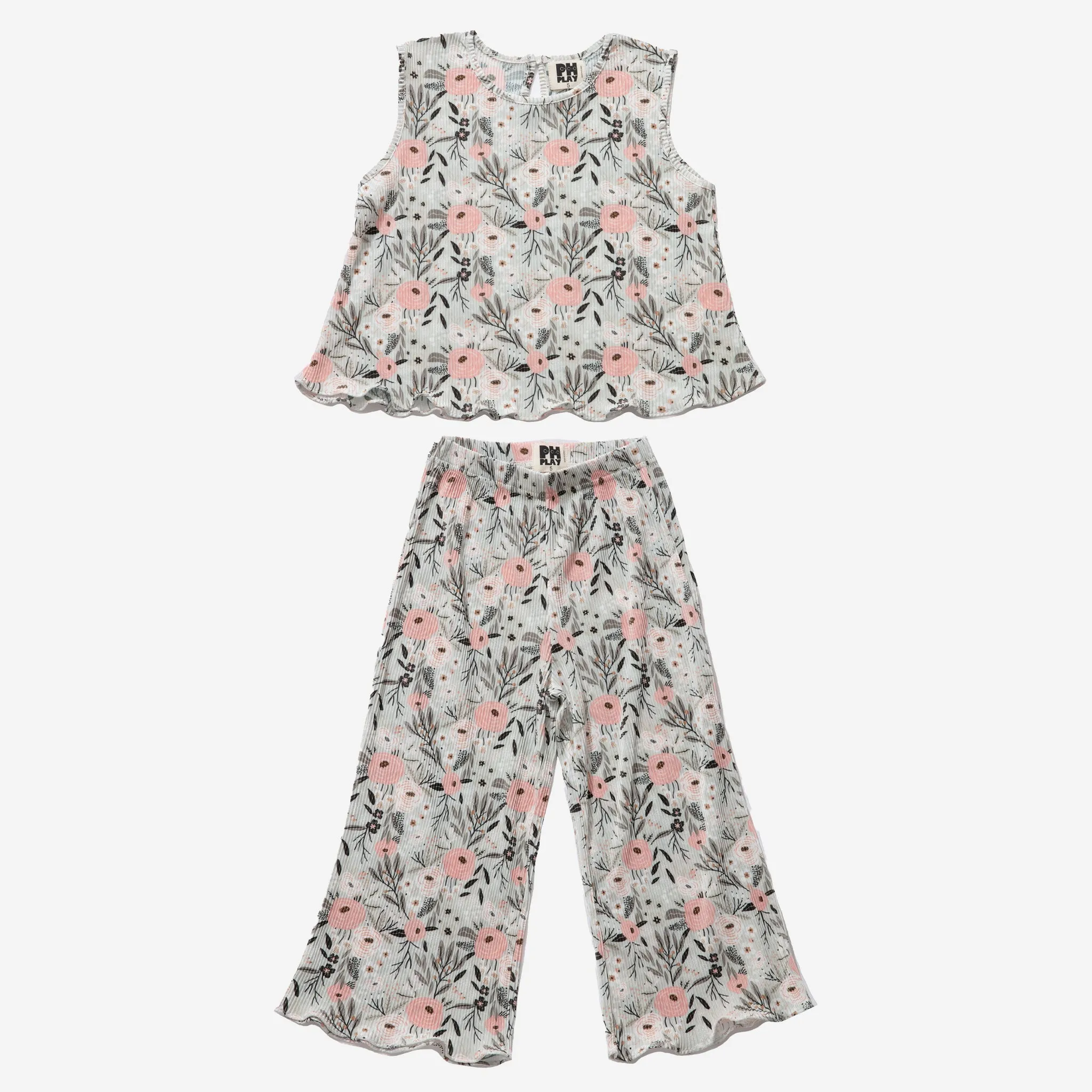 Print Pleats Set