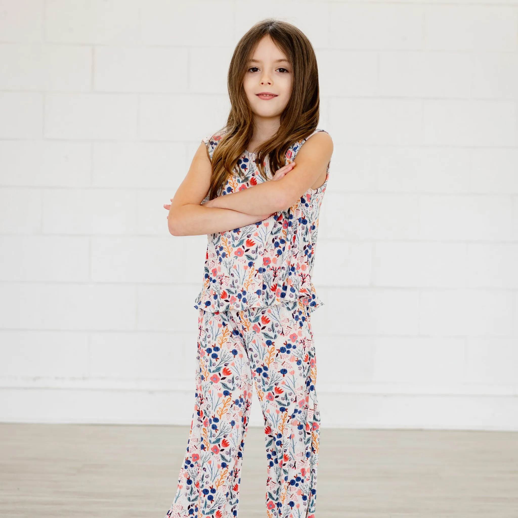 Print Pleats Set