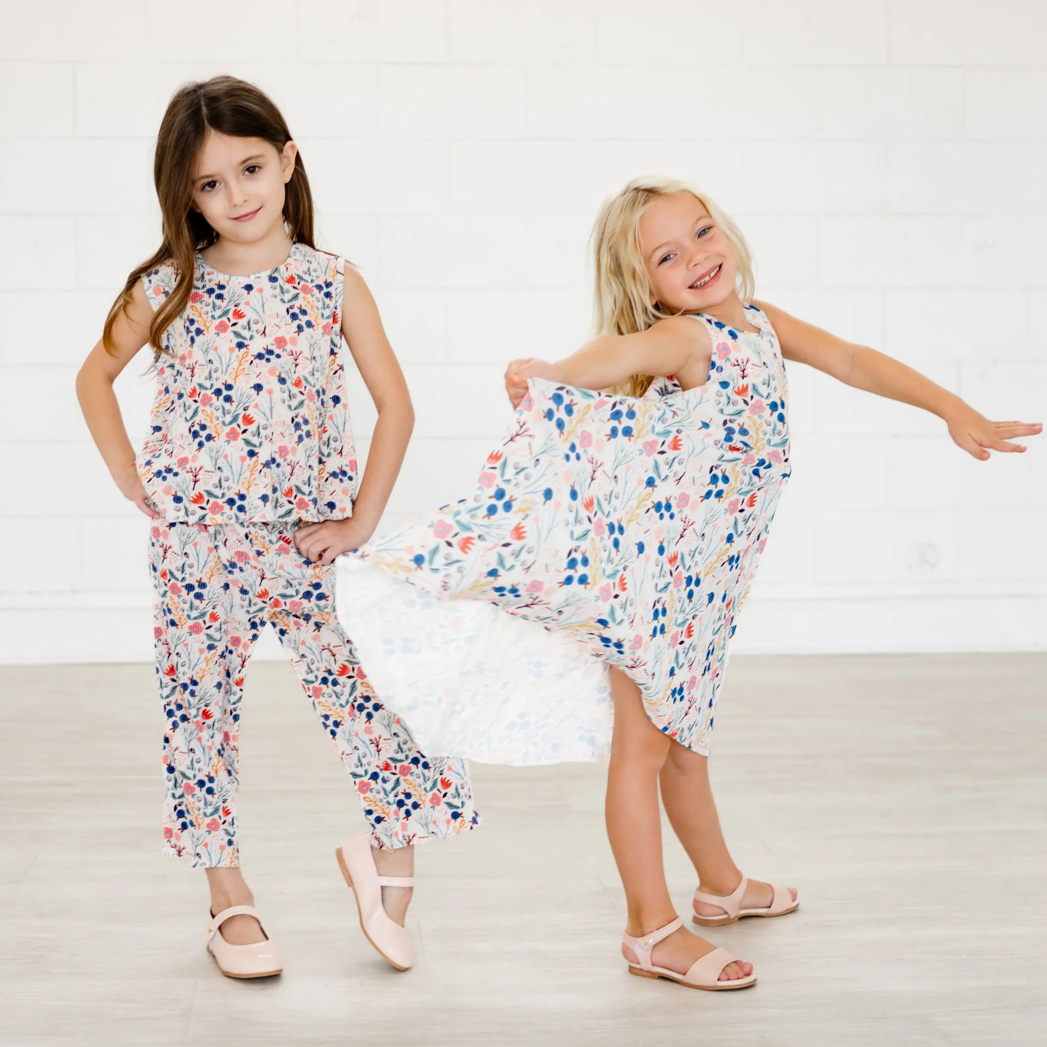 Print Pleats Set