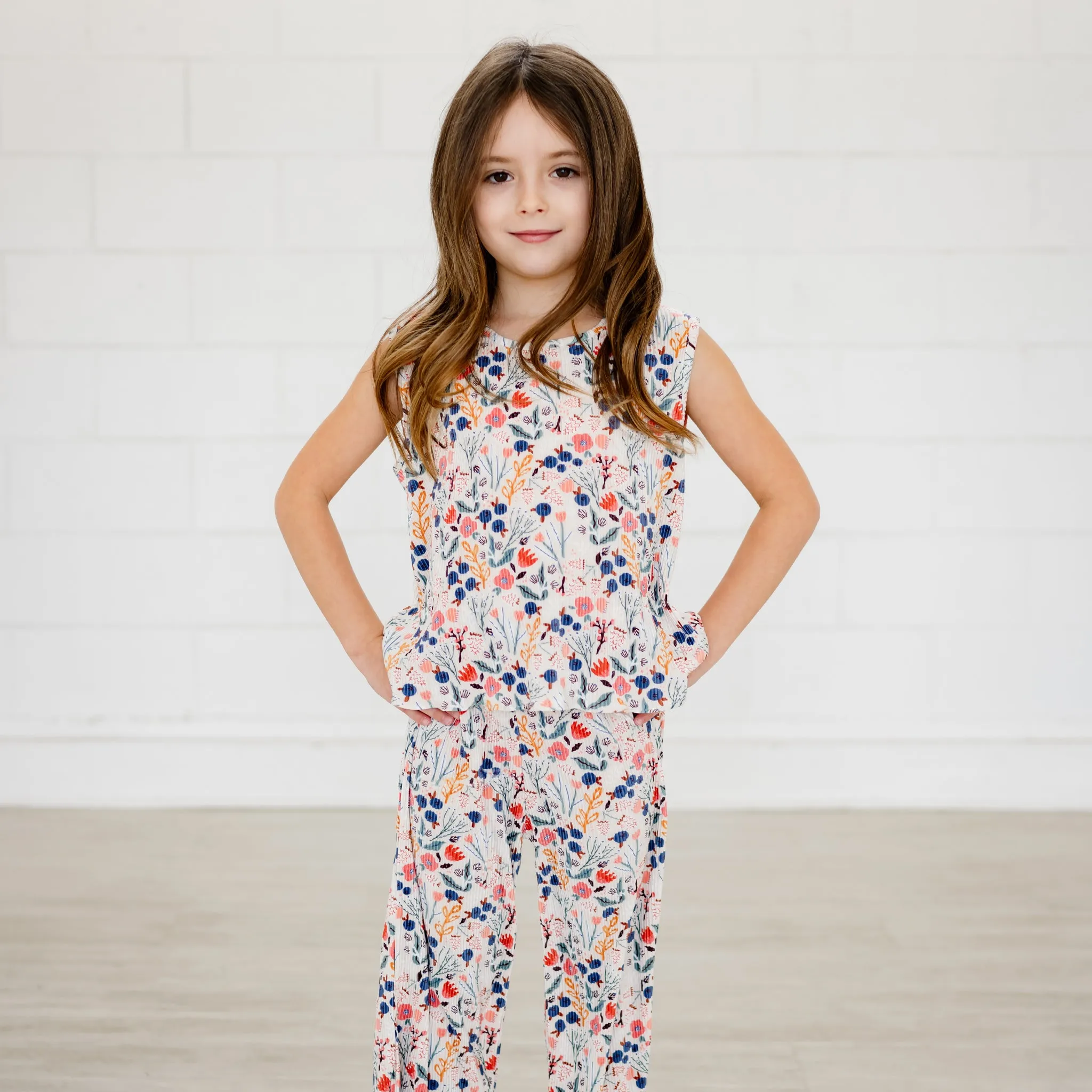 Print Pleats Set