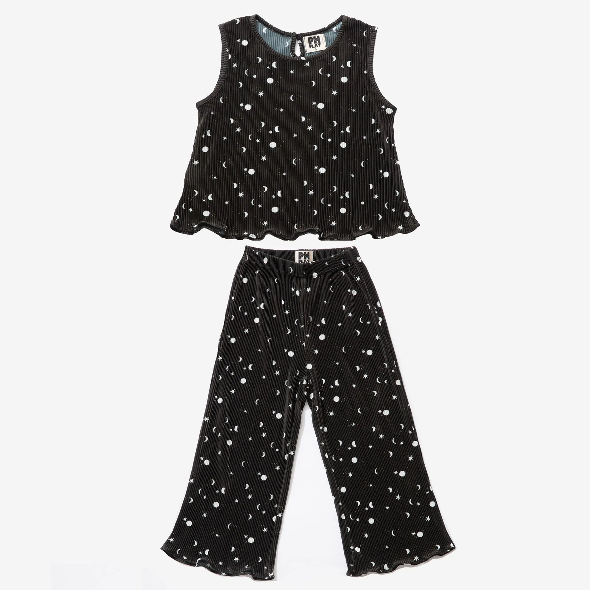 Print Pleats Set