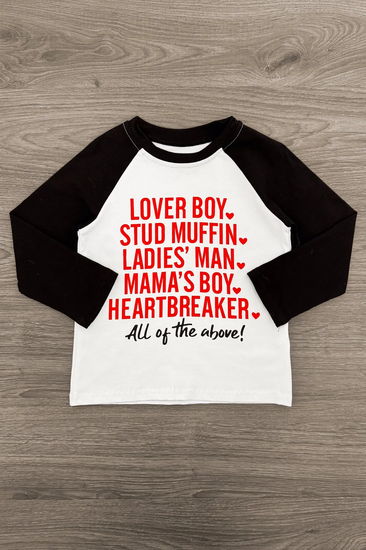 "Lover Boy, Stud Muffin..." Long Sleeve Top