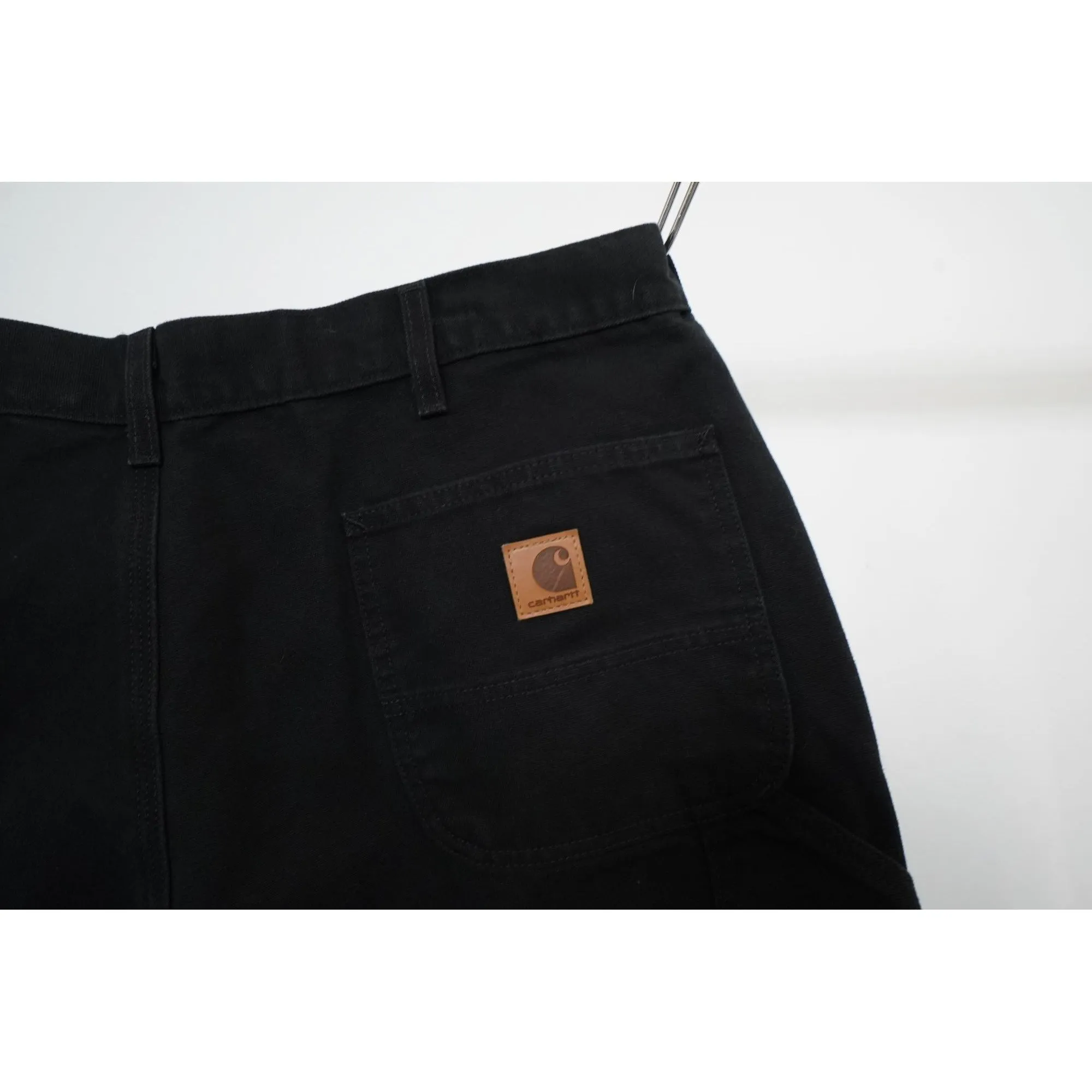 "Retail" Carhartt Relaxed Fit Carpenter Work Pants Black W36 Men's