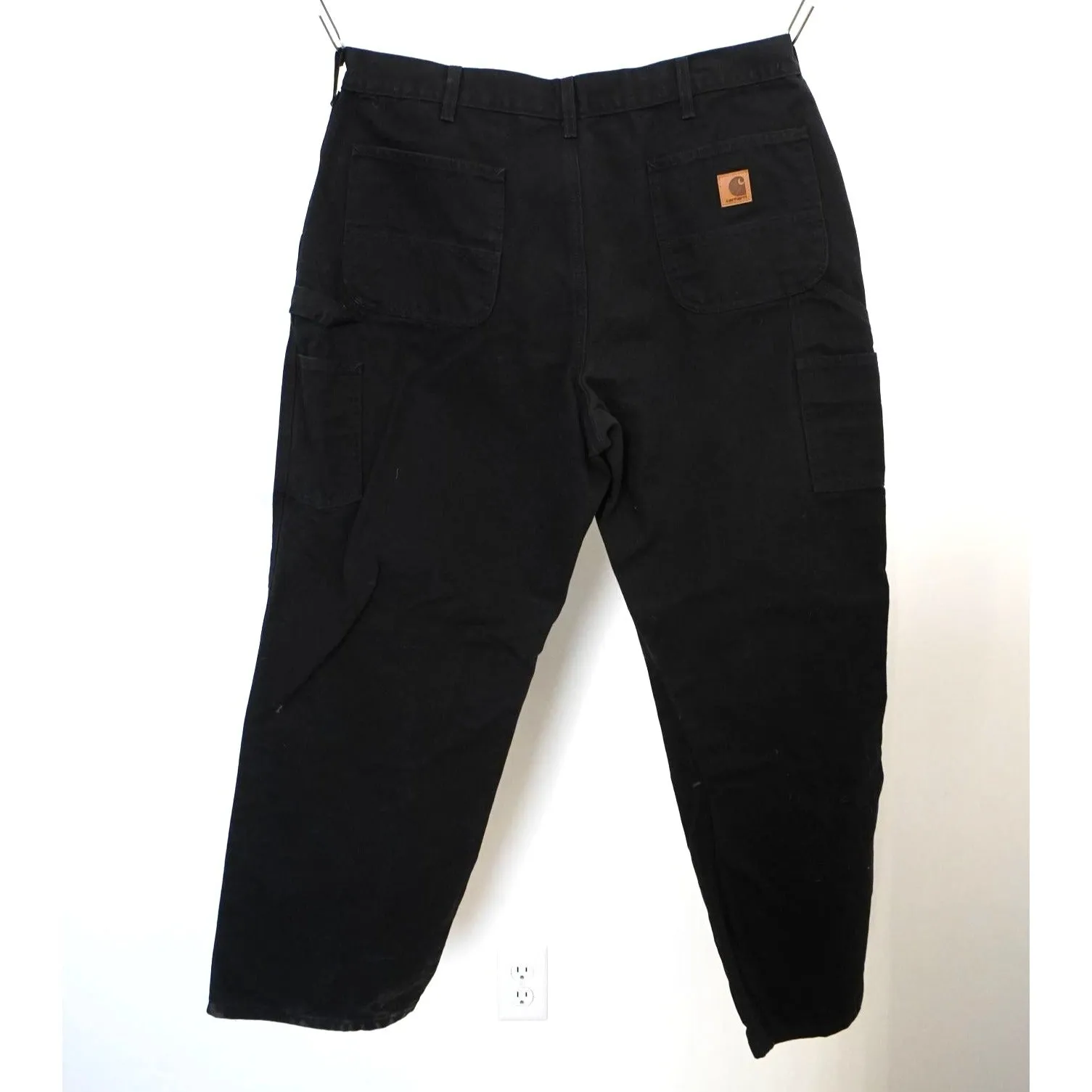 "Retail" Carhartt Relaxed Fit Carpenter Work Pants Black W36 Men's