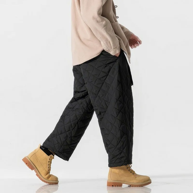 Samoro Quilted Relax Pants