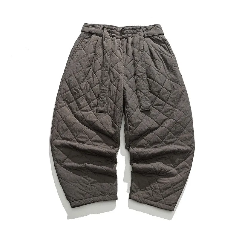 Samoro Quilted Relax Pants