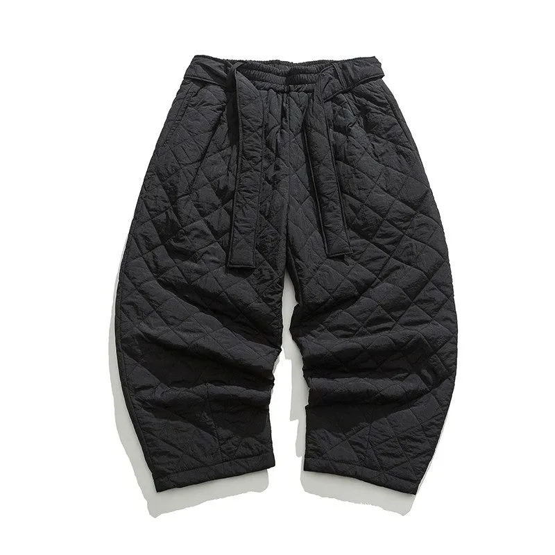 Samoro Quilted Relax Pants