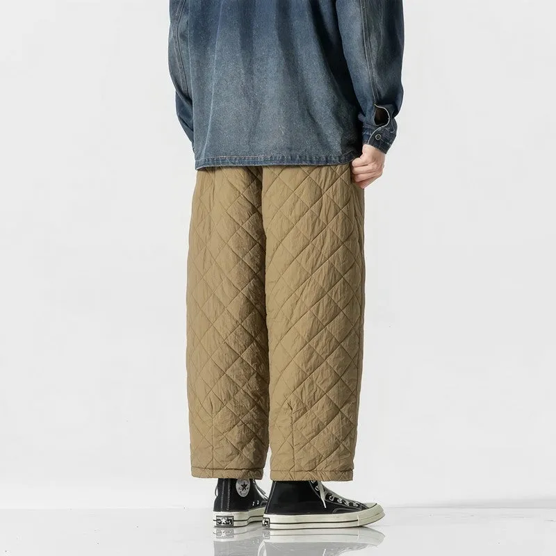 Samoro Quilted Relax Pants