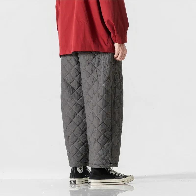 Samoro Quilted Relax Pants